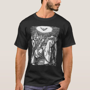 Camiseta Pentecostés Palabras de la llama del fuego Espírit