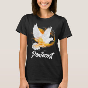 Camiseta Pentecostés palomas prenden fuego al gato del Espí