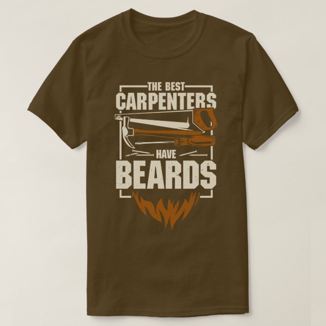 Camiseta pentry Beard Bearded penter Gift (Diseño del anverso)