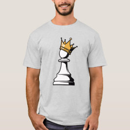 Camiseta peón con una corona