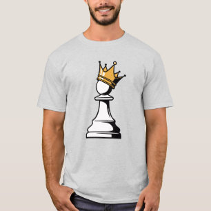 Camiseta peón con una corona