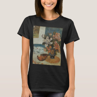 Camiseta Peonías chinas y mandolina de Paul Gauguin