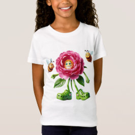 Camiseta Peony y Bees