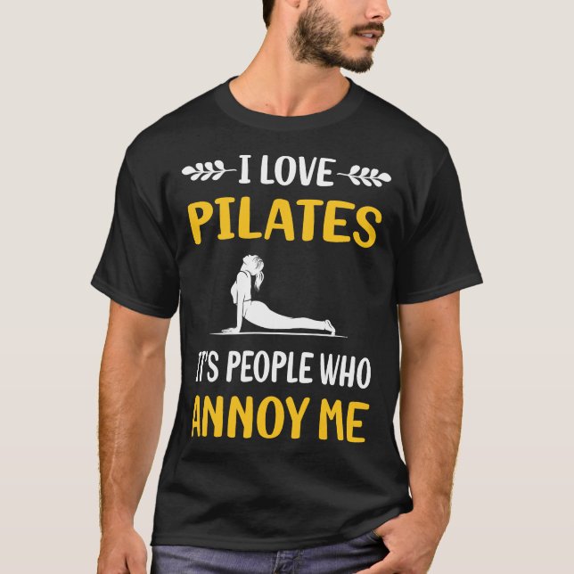 Camiseta People Annoy Pilates (Anverso)