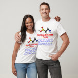 Camiseta People Are Taller In The Morning - Science Fact<br><div class="desc">Science trivia is fun. Show the world how geeky you are with this random science-themed fact: People are taller in the morning than in the evening due to spinal compression.

Great for science geeks and educators.</div>