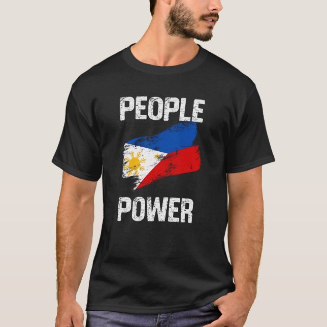 Camiseta People Power Impeach Marcos Tee Corruption Protest (Anverso)