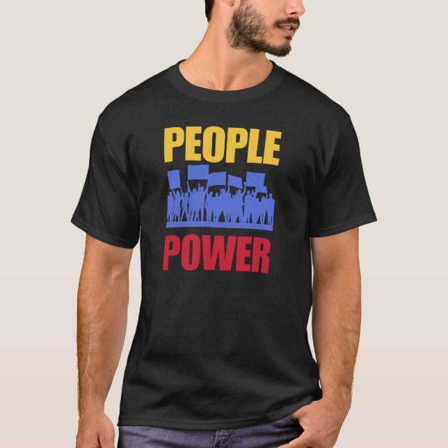 Camiseta People Power Impeach Marcos Tee Corruption Protest (Anverso)