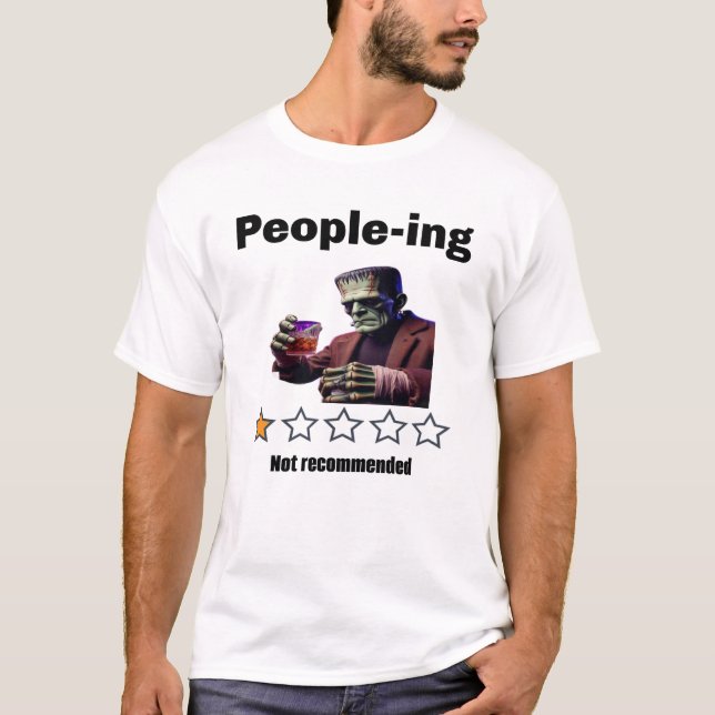 Camiseta Peopleing Frankenstein (Anverso)