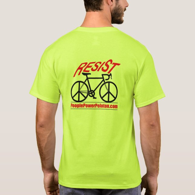 Camiseta PeoplePowerPeloton ‘RESIST’ (Reverso)