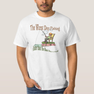 Camiseta Peor Día de Pesca