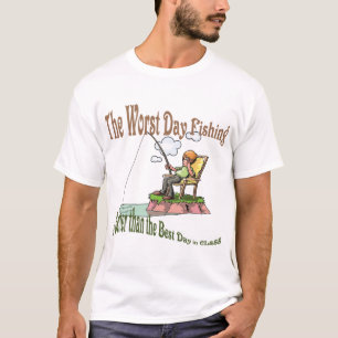 Camiseta Peor Día de Pesca