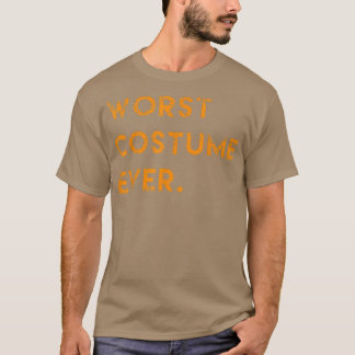 Camiseta Peor disfraz de la historia, divertido Fiesta de H