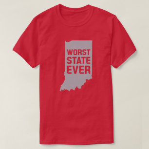 Camiseta Peor Estado de Todos los Tiempos (Indiana