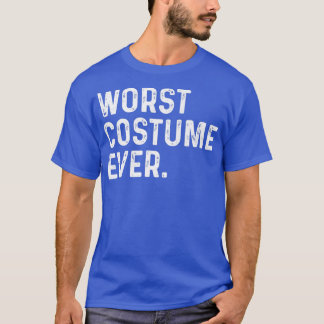 Camiseta Peor Vestimenta Halloween Vintage Para Hombres