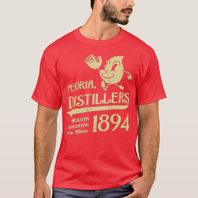 Camiseta Peoria Distillers - Illinois (Anverso)
