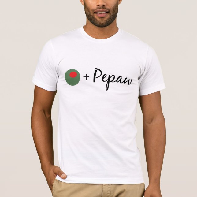 Camiseta Pepaw verde oliva (Anverso)