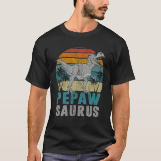 Camiseta Pepawsaurus T Rex Dinosaur Pepaw Saurus Padre D