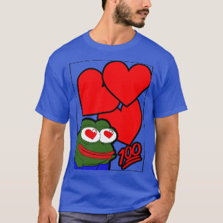 CAMISETA PEPE EL FROG EN 100 LUV