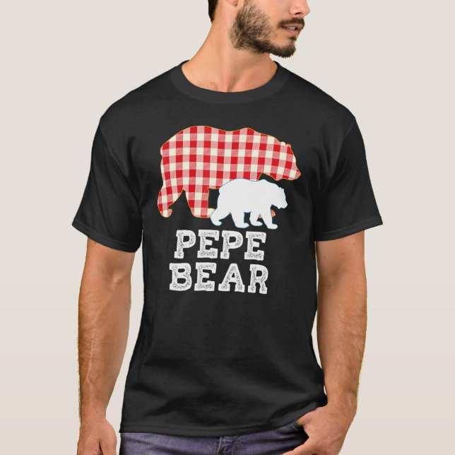 Camiseta Pepe Plantado Gran Oso Papá Abuelo Padre Día Pro (Anverso)
