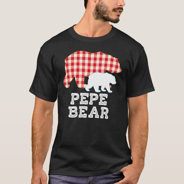 Camiseta Pepe Plantado Gran Oso Papá Abuelo Padre Día Pro (Anverso)