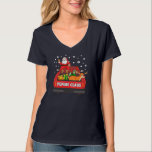 Camiseta Pepere Claus Red Truck Santa Reindeer Elf Christma<br><div class="desc">Pepere Claus Red Truck Santa Reindeer Elf Navidades</div>