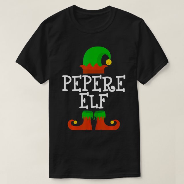 Camiseta Pepere Elf Christmas Funny Xmas Gift  (Diseño del anverso)