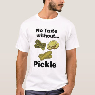 Camiseta Pepinillos De Pepino Sin Sabor Sin Fiesta De Pepin