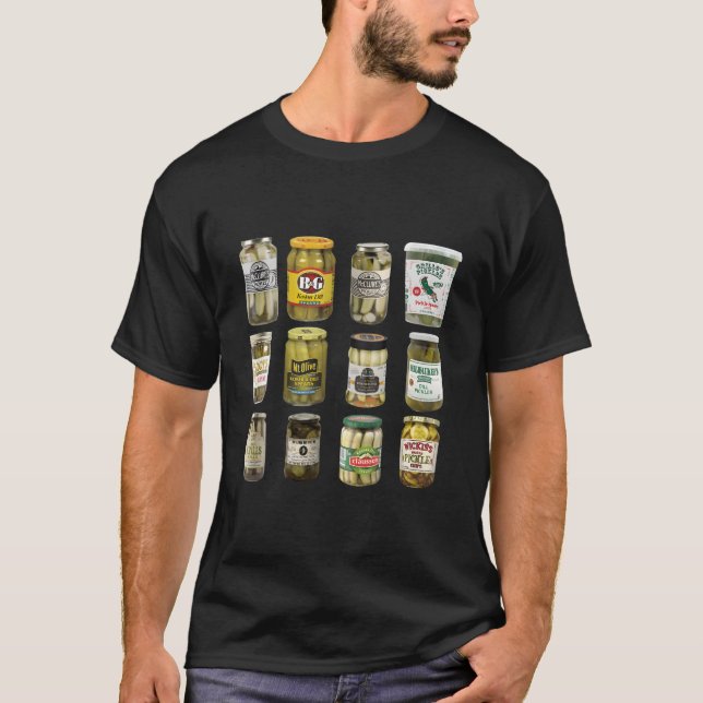 Camiseta Pepinillos enlatados (Anverso)