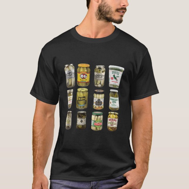 Camiseta Pepinillos Enlatados (Anverso)