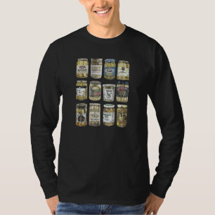 Camiseta Pepinillos Enlatados Vintage Temporada de Enlatado
