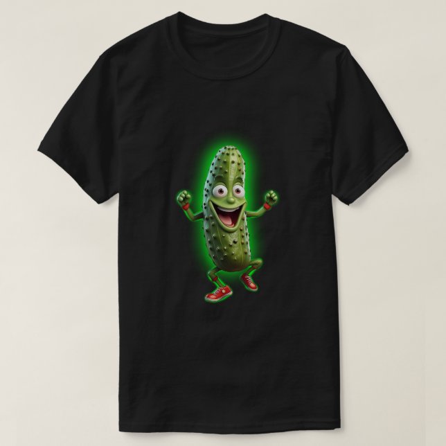 Camiseta Pepino Bailarín (Diseño del anverso)