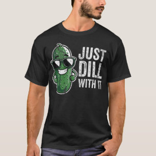 Camiseta Pepino Divertido Solo Ríete Con Esto Humor Pún De
