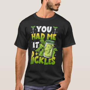 Camiseta Pepino Encurtido Ropa Vegetal Comida Vegana