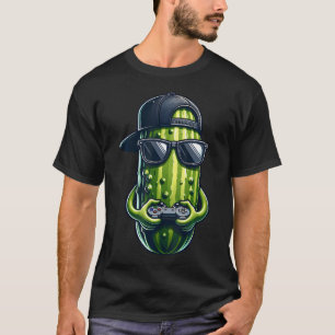 Camiseta Pepino Genial Jugando Videojuegos. Pepino Divertid