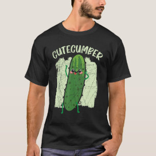 Camiseta Pepino Pepino Planta Vegetal Vegetariano Veg