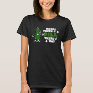 Camiseta Pepino vegano con eneldo