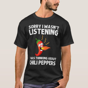 Camiseta Pepper De Chili Para Hombres Las Mujeres Picantes