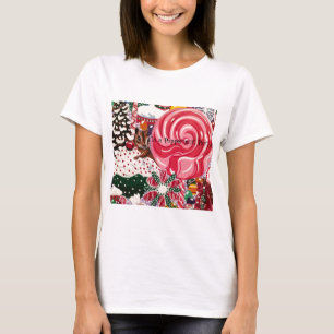 Camiseta "Peppermint World de ms Elizabeth "