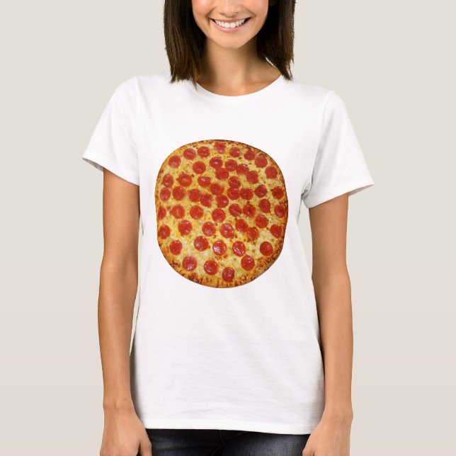 Camiseta Pepperoni Pizza (Anverso)