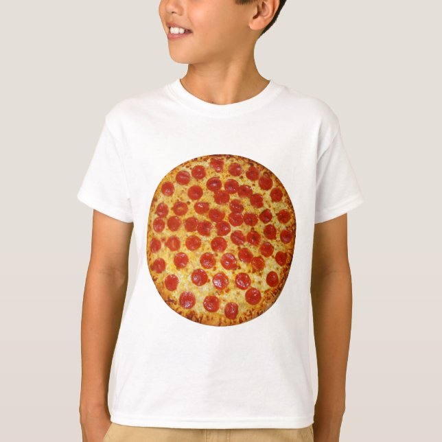 Camiseta Pepperoni Pizza (Anverso)