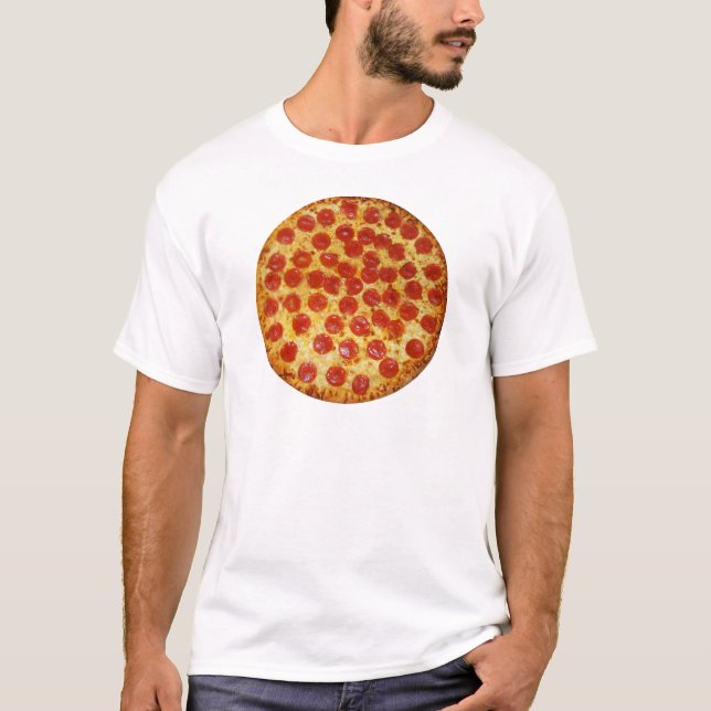 Camiseta Pepperoni Pizza (Anverso)