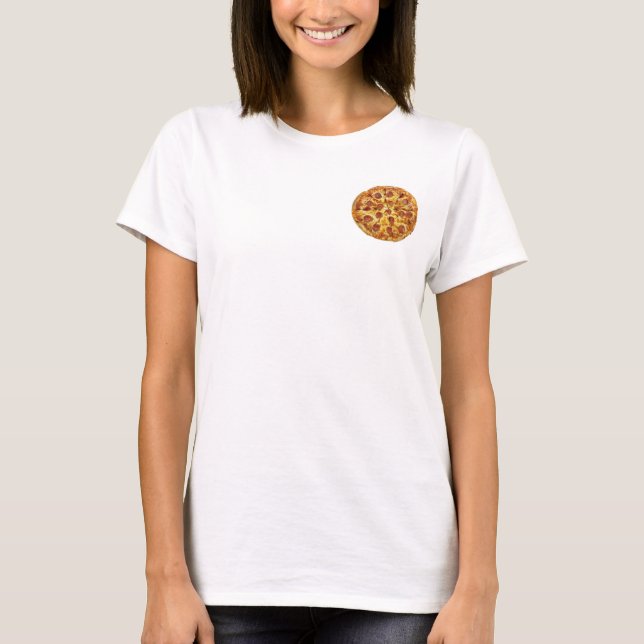 Camiseta Pepperoni Pizza (Anverso)