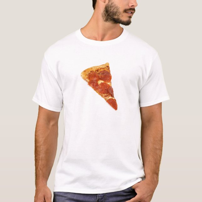 Camiseta Pepperoni Pizza Slice (Anverso)