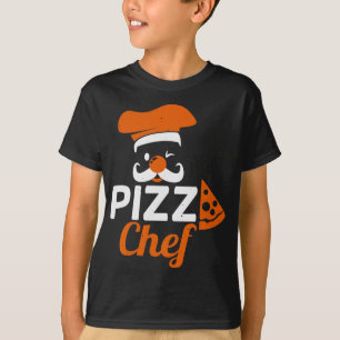 Camiseta Pepperoni y Chef de la pizza de queso