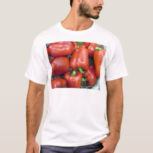 Camiseta Peppers rojos