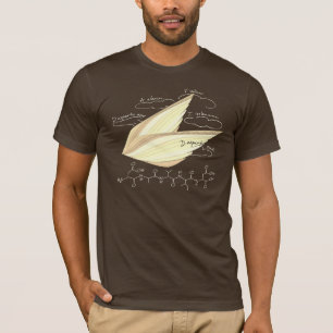 Camiseta péptido DAVID, tema AUC, texto personalizado, oscu