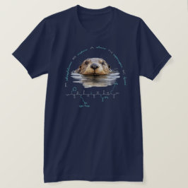 Camiseta Péptido FRANK, Otter 2 con texto personalizado, os