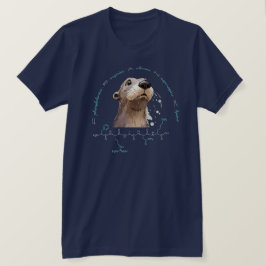 Camiseta Péptido FRANK, texto Otter 3 w/personalizado, oscu