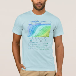 Camiseta Péptido JEFF, tema AUC, texto personalizado, claro
