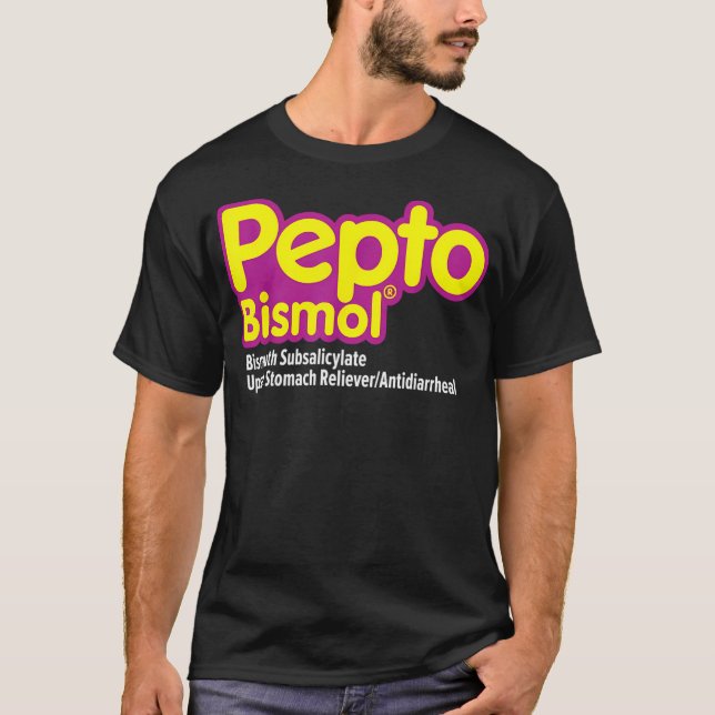 Camiseta Pepto Bismol Funny Group Enfermera Farmacia vestua (Anverso)